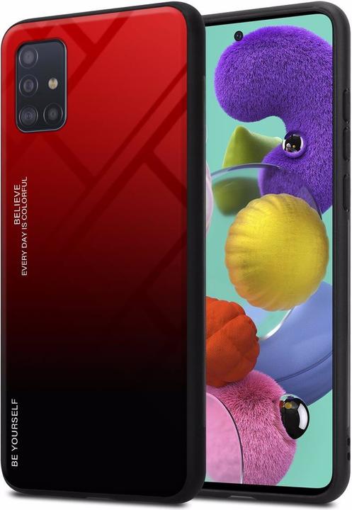Productafbeelding Cadorabo TPU 2 kleuren glasdekking (Samsung Galaxy M40)