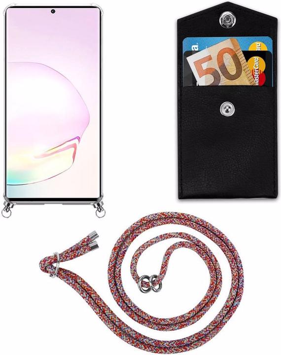 Produktbild Cadorabo TPU Handy Kette SILBER Cover