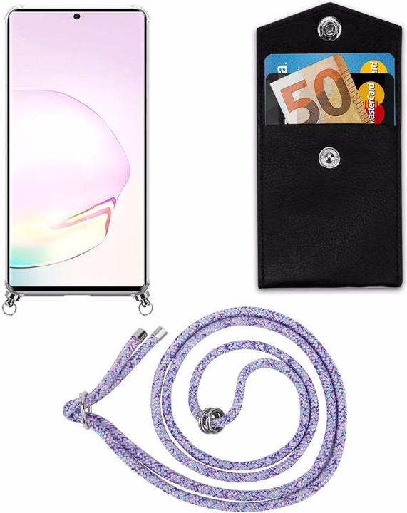 Produktbild Cadorabo TPU Handy Kette SILBER Cover