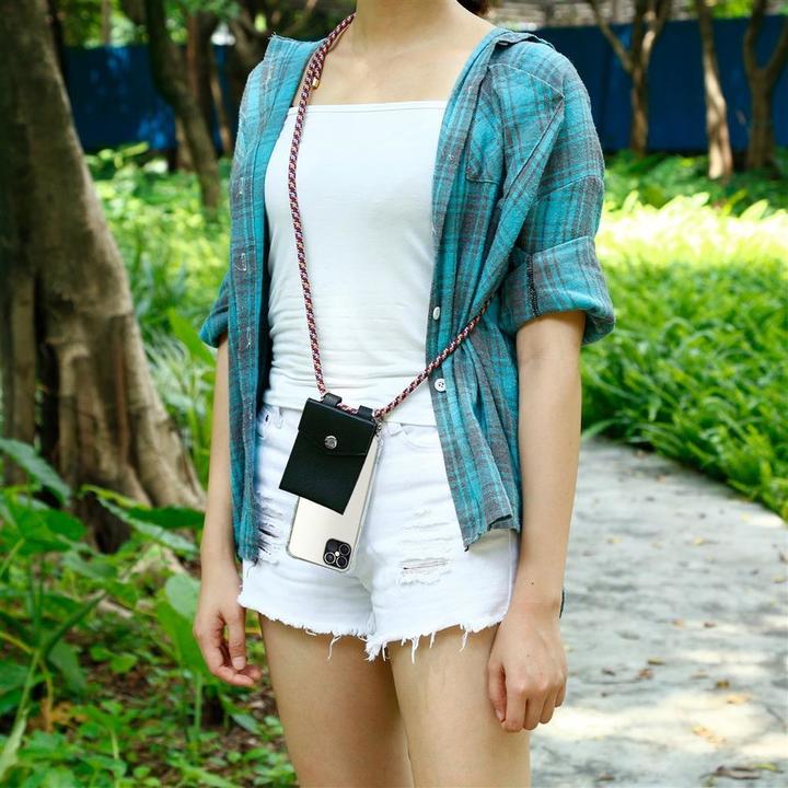 Produktbild Cadorabo TPU Handy Kette SILBER Cover