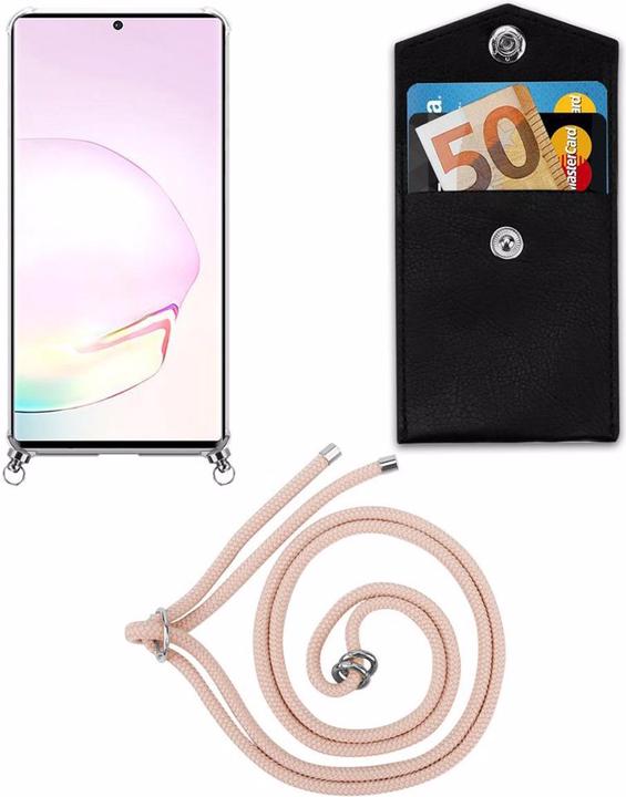 Produktbild Cadorabo TPU Handy Kette SILBER Cover