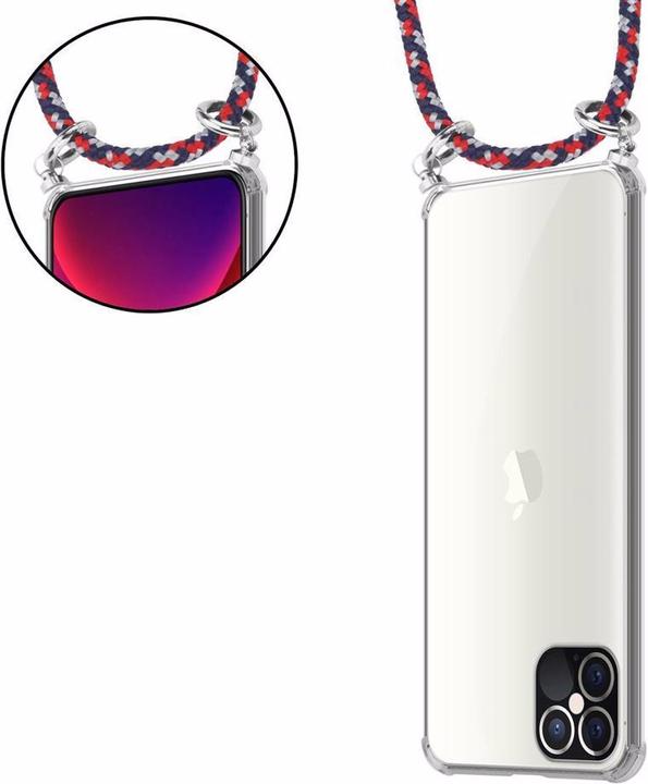 Produktbild Cadorabo TPU Handy Kette SILBER Cover