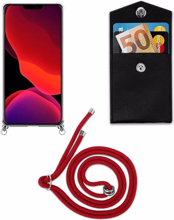 Actual product image Cadorabo TPU Mobile Phone Chain SILVER Cover
