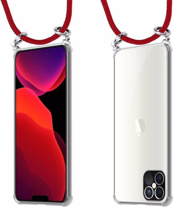 Actual product image Cadorabo TPU Mobile Phone Chain SILVER Cover