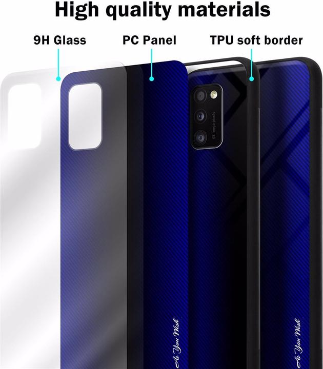 Immagine prodotto Cadorabo Copertura di vetro a strisce in TPU (Samsung Galaxy A41)