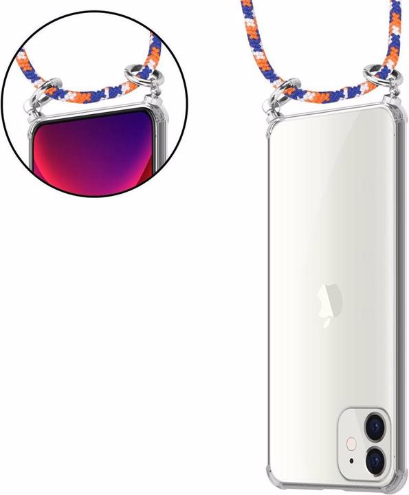 Produktbild Cadorabo TPU Handy Kette SILBER Cover
