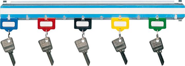 Actual product image Hook rail, for 7 keys