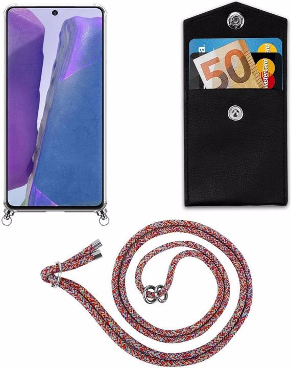 Produktbild Cadorabo TPU Handy Kette SILBER Cover