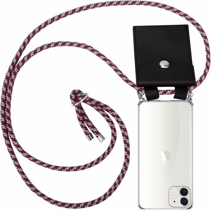 Produktbild Cadorabo TPU Handy Kette SILBER Cover