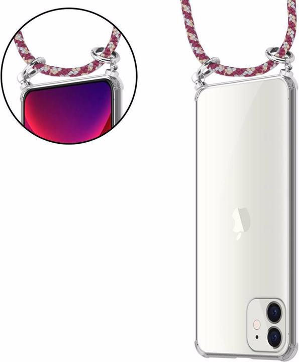 Produktbild Cadorabo TPU Handy Kette SILBER Cover
