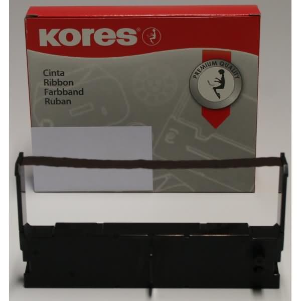 Actual product image Kores Ribbon for EPSON ERC 32, nylon, violet Dimensions: (W)12.7 mm x (L)8.0 m (1.30 cm, Violet)