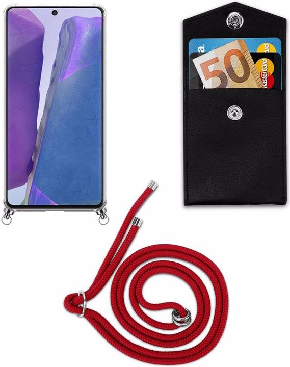 Produktbild Cadorabo TPU Handy Kette SILBER Cover