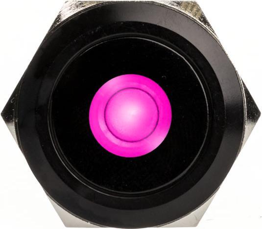 Immagine prodotto DimasTech Pulsante antivandalismo 25 mm, punto nero - RGB