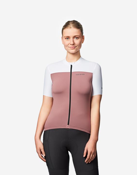 Produktbild Van rysel Women's fitted short-sleeved EDR 2 road bike jersey - pink (XS)