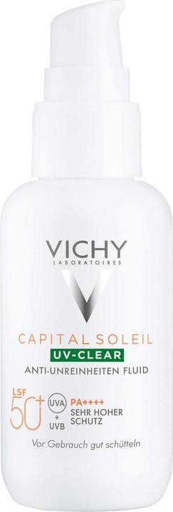 Image du produit Vichy Capital Soleil UV-Clear 40ml (Crème solaire visage, SPF 50+, 40 ml, 65 g)