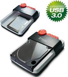 Produktbild Fantec HDD-Sneaker USB3.0 Docking (2.5", 3.5")