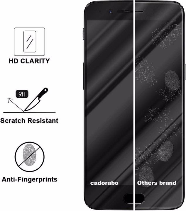 Productafbeelding Cadorabo Volledig schermbeschermend glas (1 Stuk, OnePlus 5)