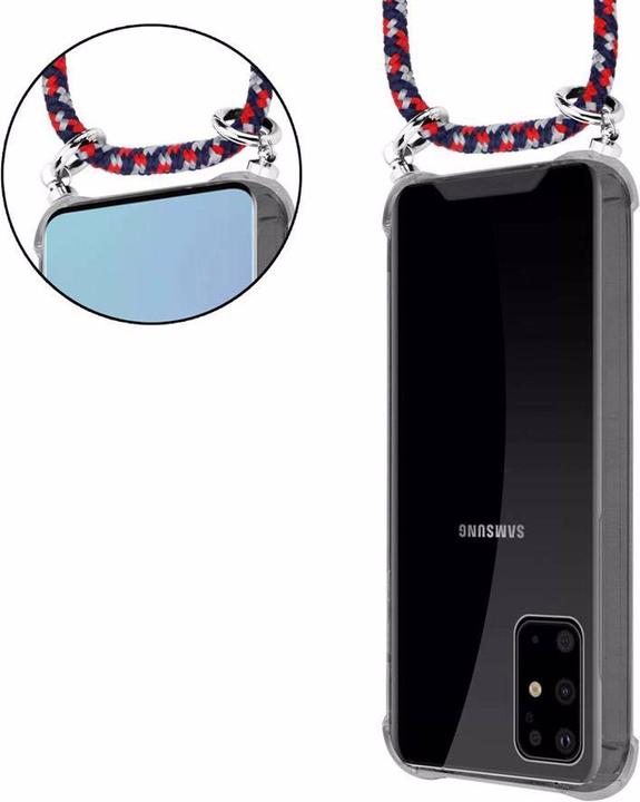 Produktbild Cadorabo TPU Handy Kette SILBER Cover