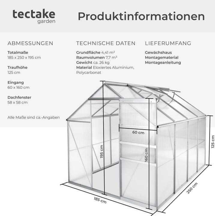 Image du produit tectake Serre