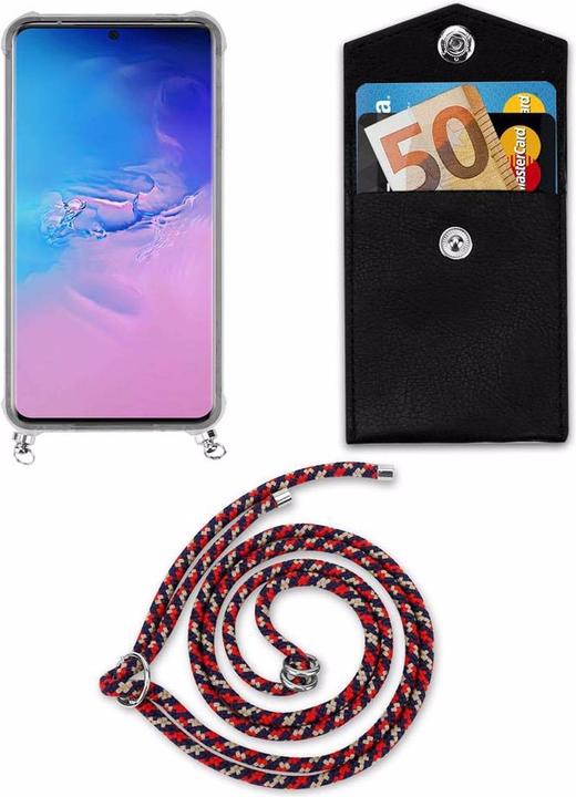 Produktbild Cadorabo TPU Handy Kette SILBER Cover