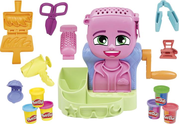 Actual product image Play-Doh Hair Styling Salon Wild Hairdresser