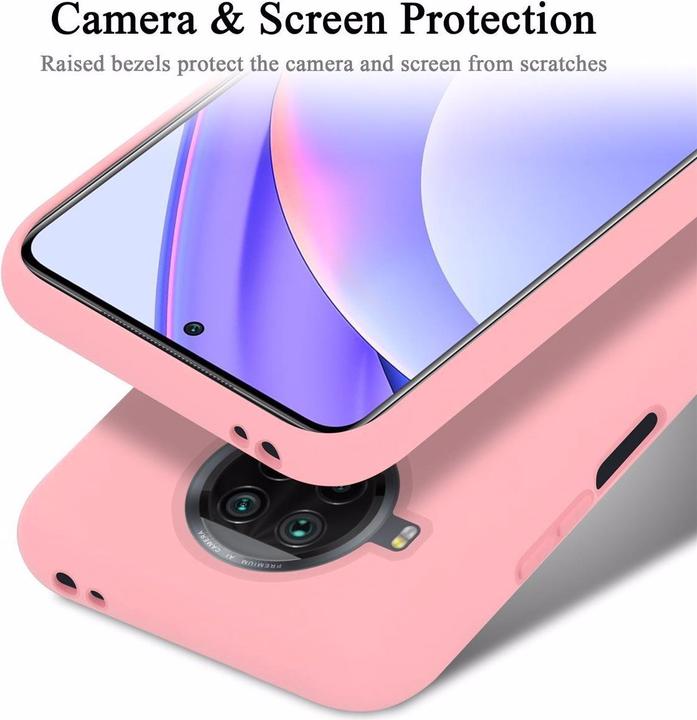 Actual product image Cadorabo TPU Liquid Silicone Case Cover (Mi 10T Lite)