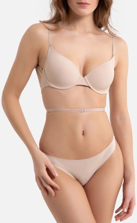 Image du produit La Redoute Collections Lot de 2 strings sans couture en microfibre (42, lot de 2)