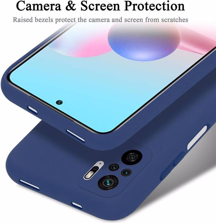 Immagine prodotto Cadorabo Copertura della cassa del silicone liquido TPU (Xiaomi Redmi Note 10)