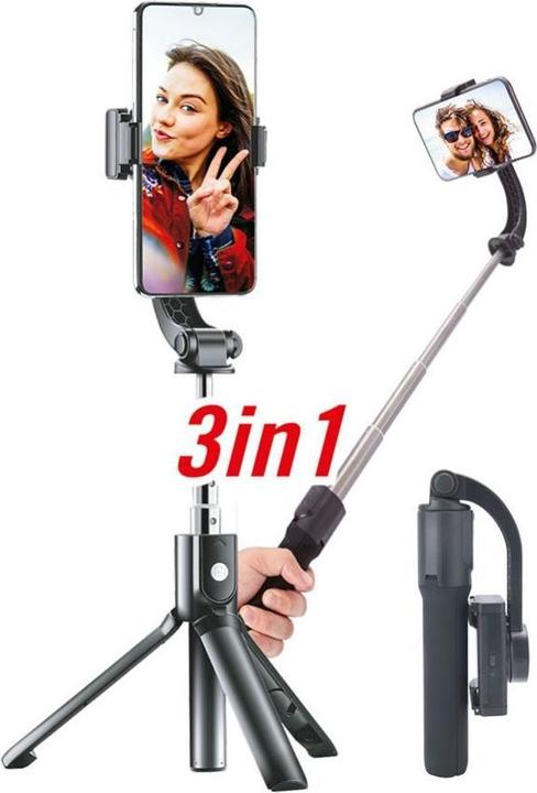 Immagine prodotto Easypix GoXtreme GS1 1-AXIS Selfie Gimbal per Smartphone (Action camera, Smartphone, 0.30 kg)
