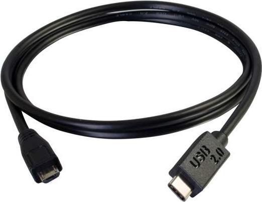 Actual product image C2G USB cable 24-pin USB type C (M) (1 m, USB 2.0)