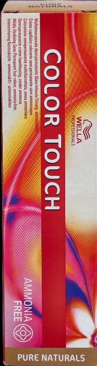 Actual product image Wella Professional - Color Touch Pure Naturals - Demi-permanent hair colour without ammonia 4/0 - (0, 4)