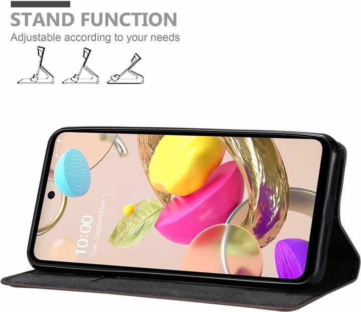 Productafbeelding Cadorabo Boek Onzichtbare Magneethoes (LG K42)