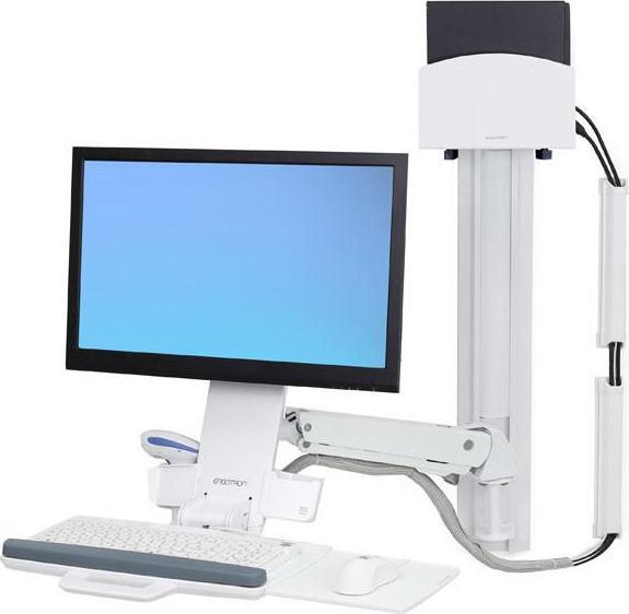 Ergotron Styleview Sit-Stand Combo Sys (Wall, 24")