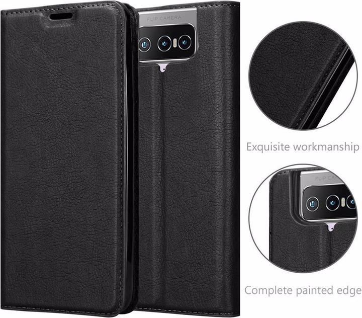 Productafbeelding Cadorabo Boek Onzichtbare Magneethoes (Asus Zenfone 7)