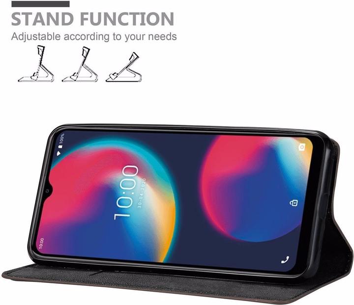 Produktbild Cadorabo Book Invisible Magnet Cover (Wiko View 4)