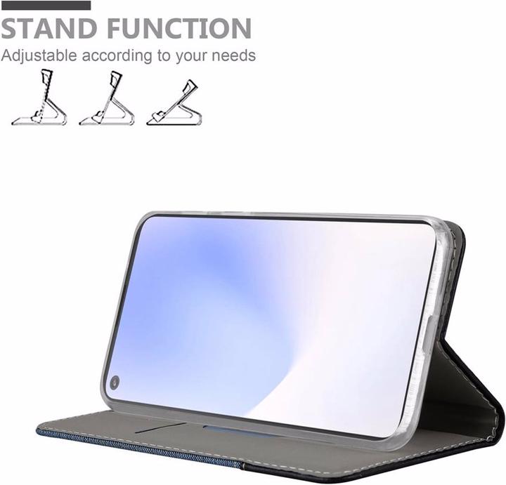 Produktbild Cadorabo Book Jeans Optik Cover (Google Pixel 5 XL)