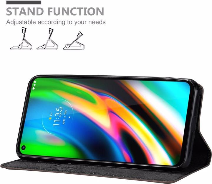 Image du produit Cadorabo Book Couverture magnétique invisible (Motorola Moto G9 Plus)