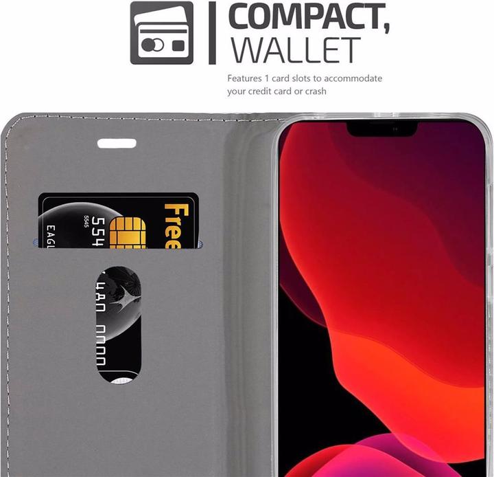 Actual product image Cadorabo Book Jeans Optics Cover (Apple iPhone 12 Pro Max)