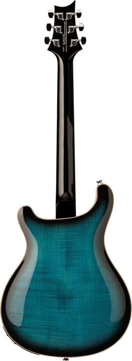 Produktbild PRS SE Hollowbody II Piezo Peacock Blue Burst (E-Gitarre, mahogany, Ebony, Beveled Maple Top with Flame Maple Veneer, Beveled Maple Back with Flame Maple Veneer)