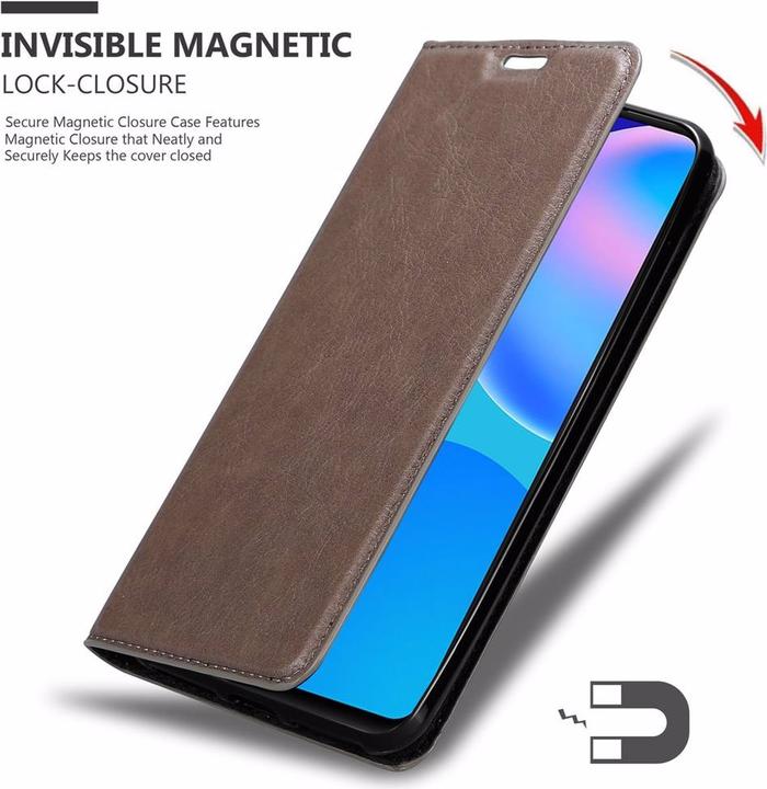 Productafbeelding Cadorabo Boek Onzichtbare Magneethoes (Huawei P Smart (2021))