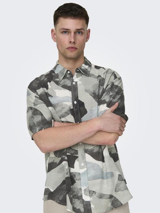 Image du produit Only & Sons Coupe décontractée Col de chemise Chemise (S)