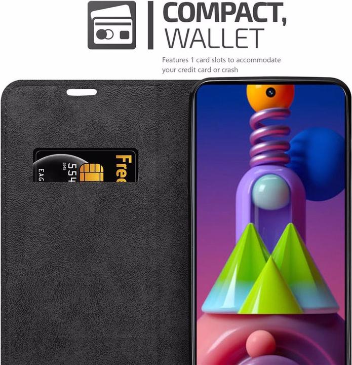 Productafbeelding Cadorabo Boek Onzichtbare Magneethoes (Samsung Galaxy M51)