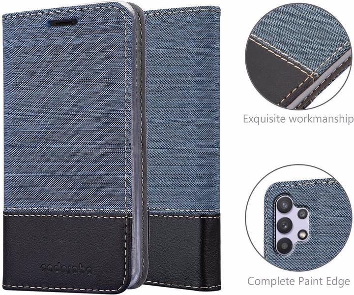 Actual product image Cadorabo Book Jeans Optics Cover (Samsung Galaxy A32)