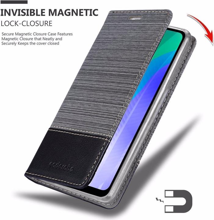 Actual product image Cadorabo Book Jeans Optics Cover (Huawei Y6p)