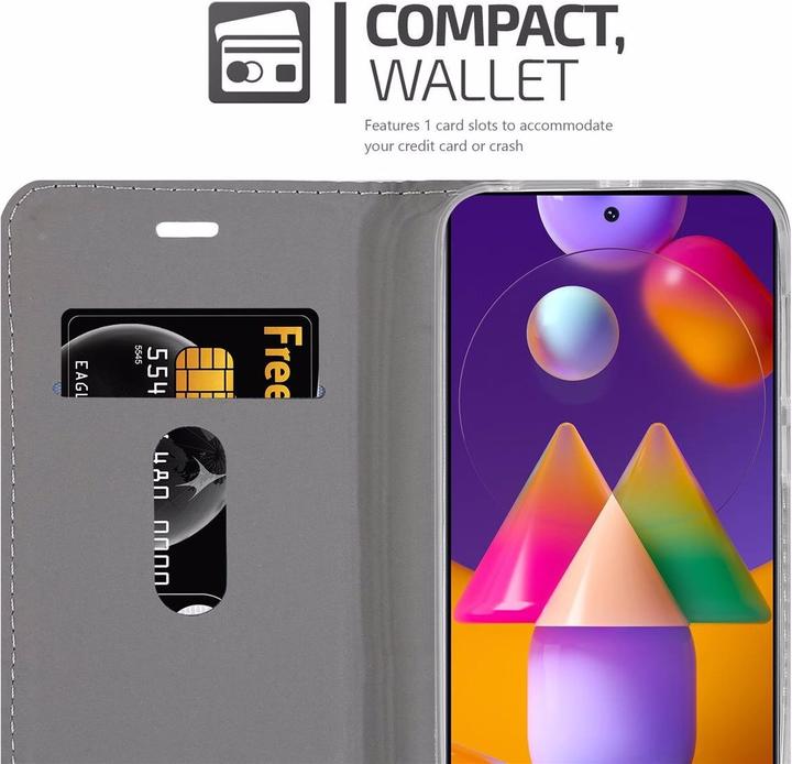 Actual product image Cadorabo Book Jeans Optics Cover (Samsung Galaxy M31s)