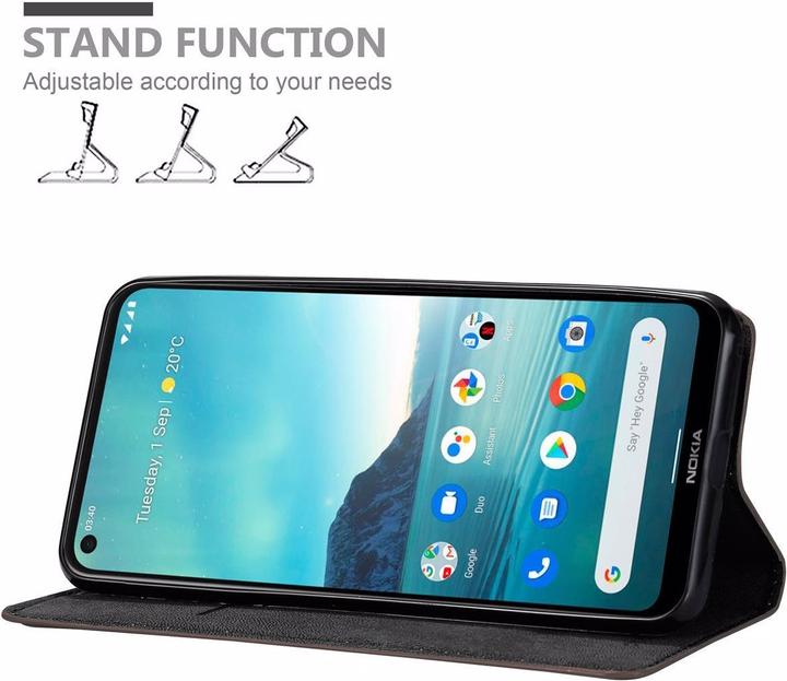 Produktbild Cadorabo Book Invisible Magnet Cover (Nokia 3.4)
