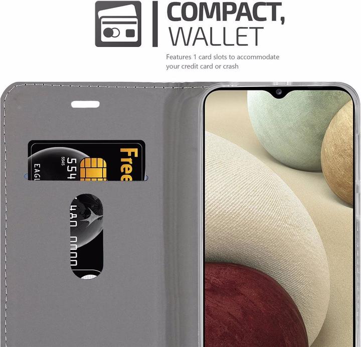 Image du produit Cadorabo Couverture look jeans Book (Samsung Galaxy A12, Samsung Galaxy M12)