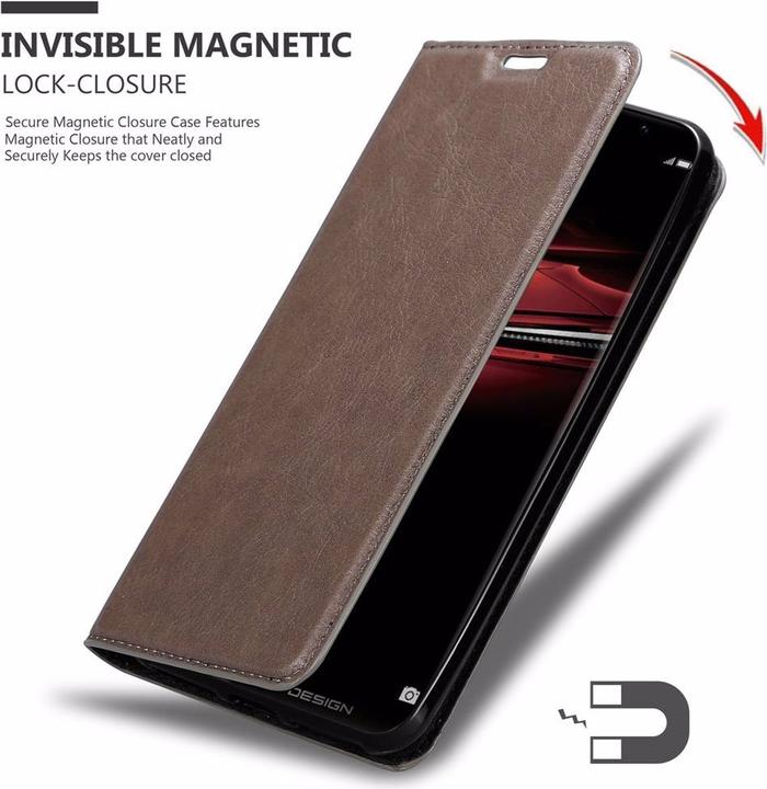 Actual product image Cadorabo Book Invisible Magnet Cover (Huawei Mate RS Porsche Design)