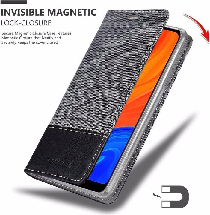 Image du produit Cadorabo Couverture look jeans Book (Huawei Y6s)