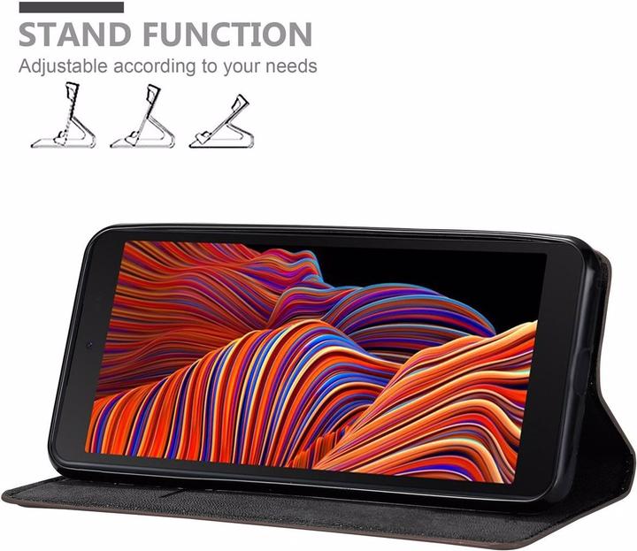 Productafbeelding Cadorabo Boek Onzichtbare Magneethoes (Samsung Galaxy Xcover 5)